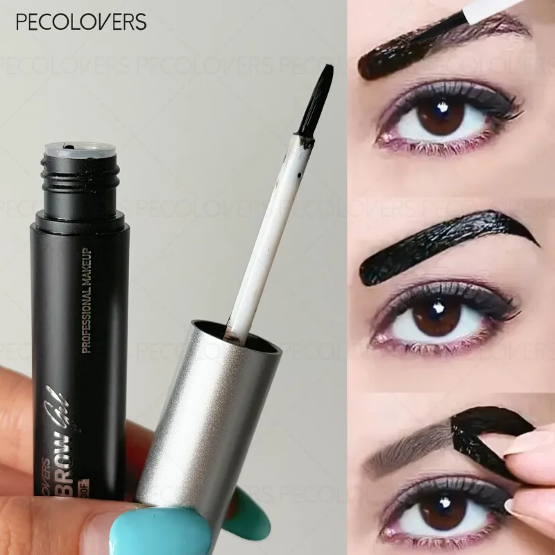 Crème à sourcils à traction déchirures, Gel à sourcils longue durée, imperméable et résistant à la sueur, cosmétiques pour sourcils
