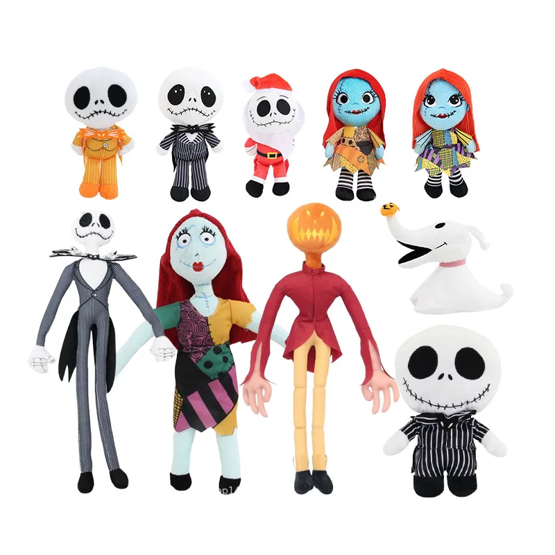 

20-38 см Хэллоуин Джек плюшевая игрушка Лиза забавная кукла в канун Рождества ужас гримаса вечерние украшения кукла подарок на Хэллоуин