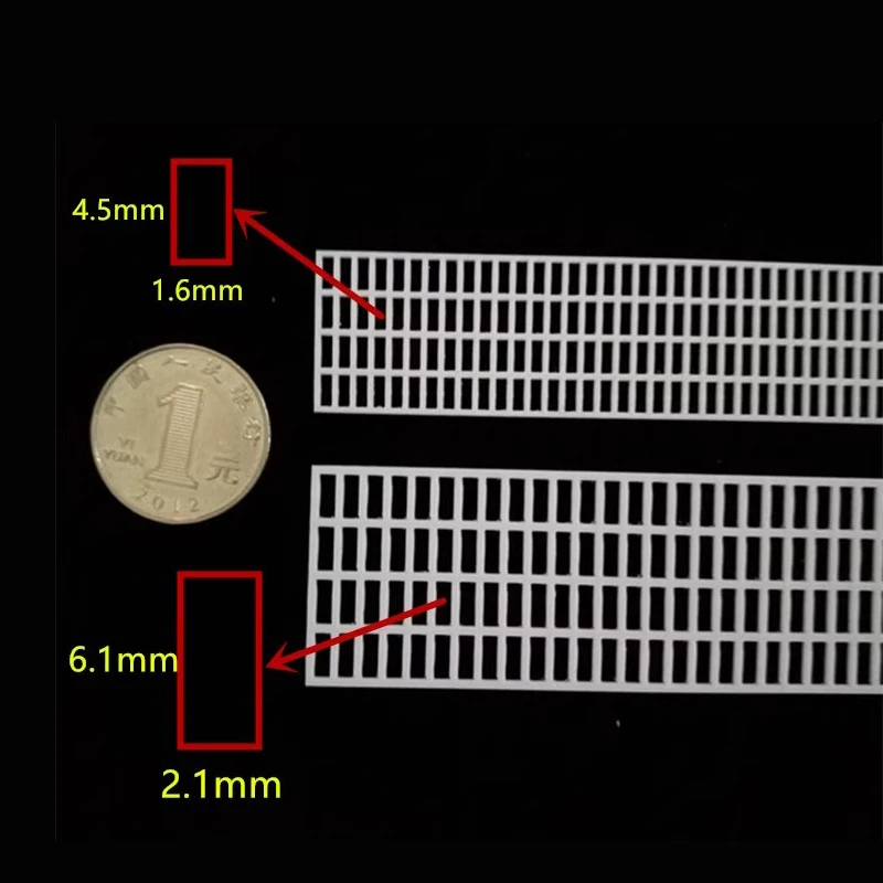 1/64 1/87 Miniature Isolation Net Model Architecture Building Kits Model Material Rectangular Grid Plate Universal Guardrail 1PC