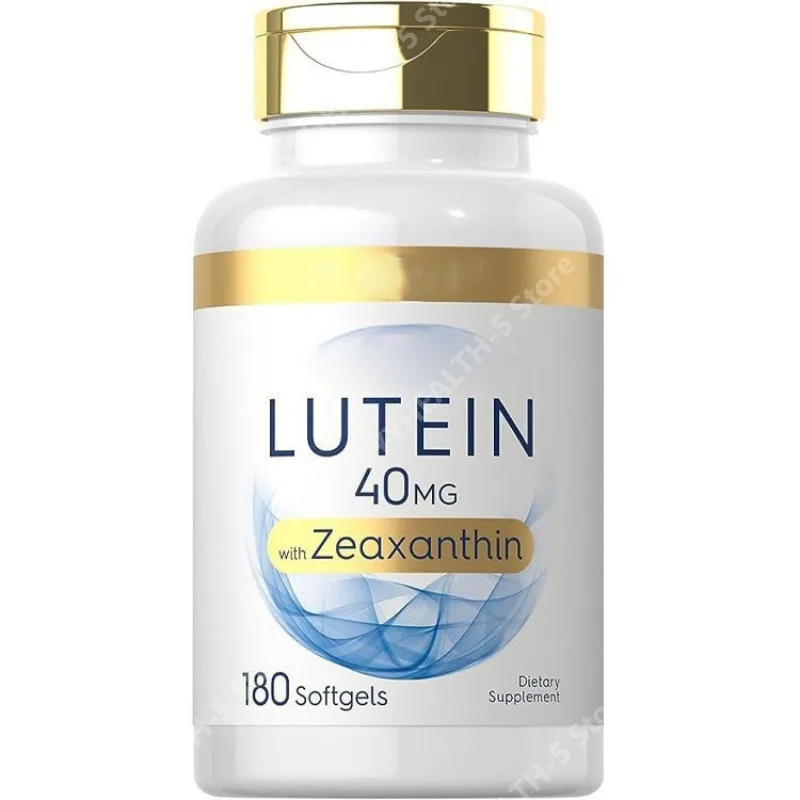 Lutein and Zeaxanthin 20mg 180 Softgels | Eye Health Vitamins Non-GMO & Gluten Free Supplement for Vision Support Capsules