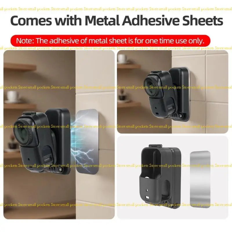 R1WD Camera Mount 360Rotating Foldable Bracket For OsmoNano Camera Holder