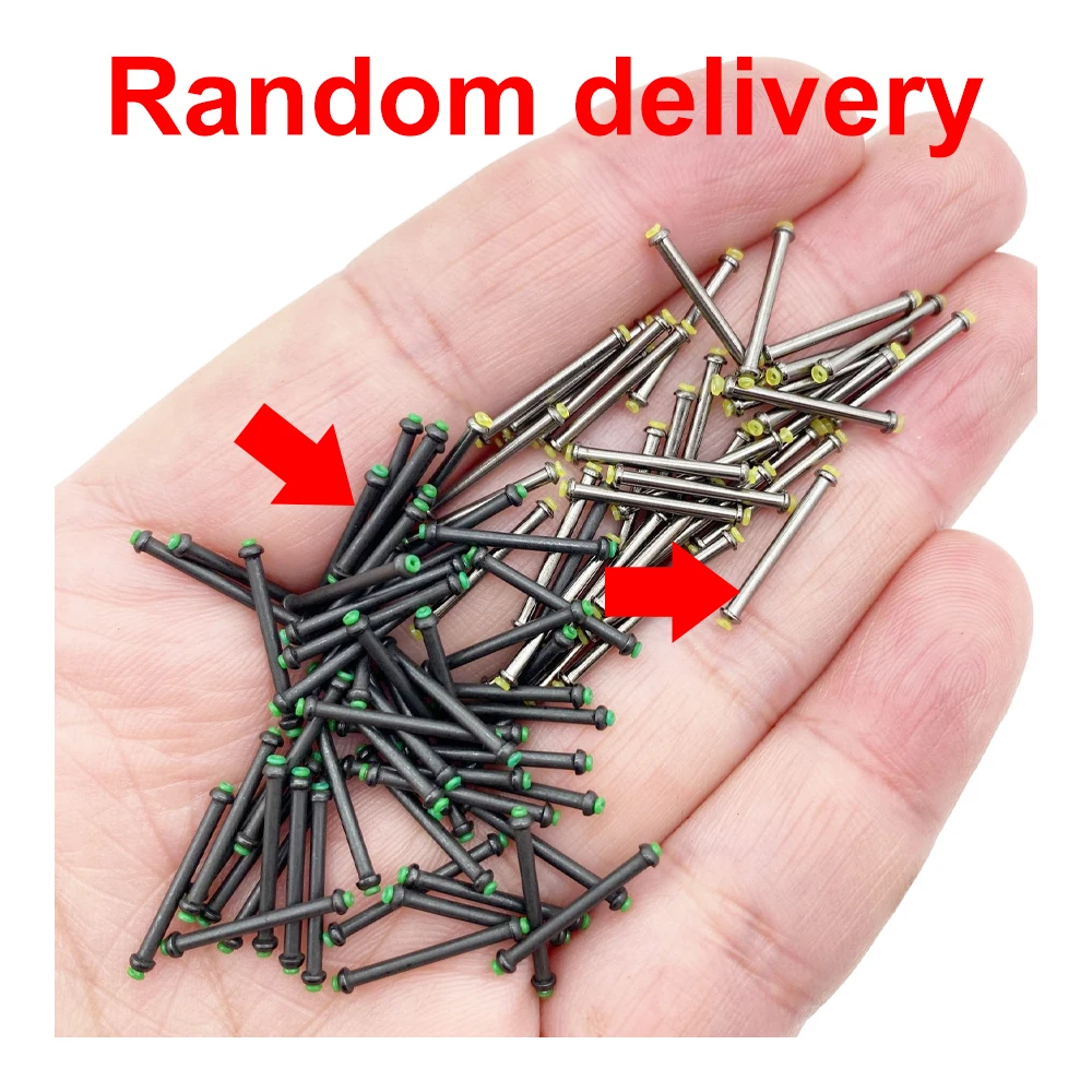 100Pcs Metal double-core lead leather seat soft core lead leather seat lead pendant tin leather seat fishing tools fishing gear