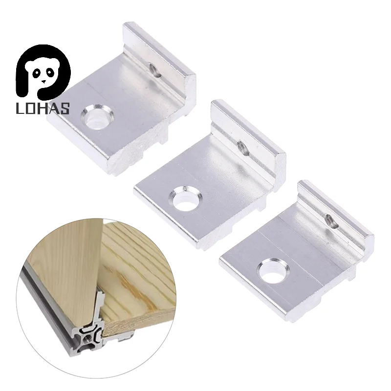 1 Set 2020 3030 4040 DIY Hardware Zubehör Aluminium Profil Befestigungs Teile Seite Panel Halterung Zubehör
