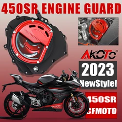 オートバイエンジン用保護カバー,透明なクラッチカバー,cf450sr 450s 450 sr 450 ss 2023,新品