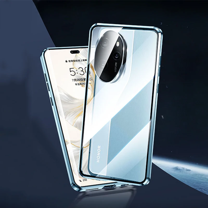 

Магнитный защитный чехол для Honor 200 Pro, прозрачный защитный чехол для HONOR Honor200 200 Pro с полным покрытием