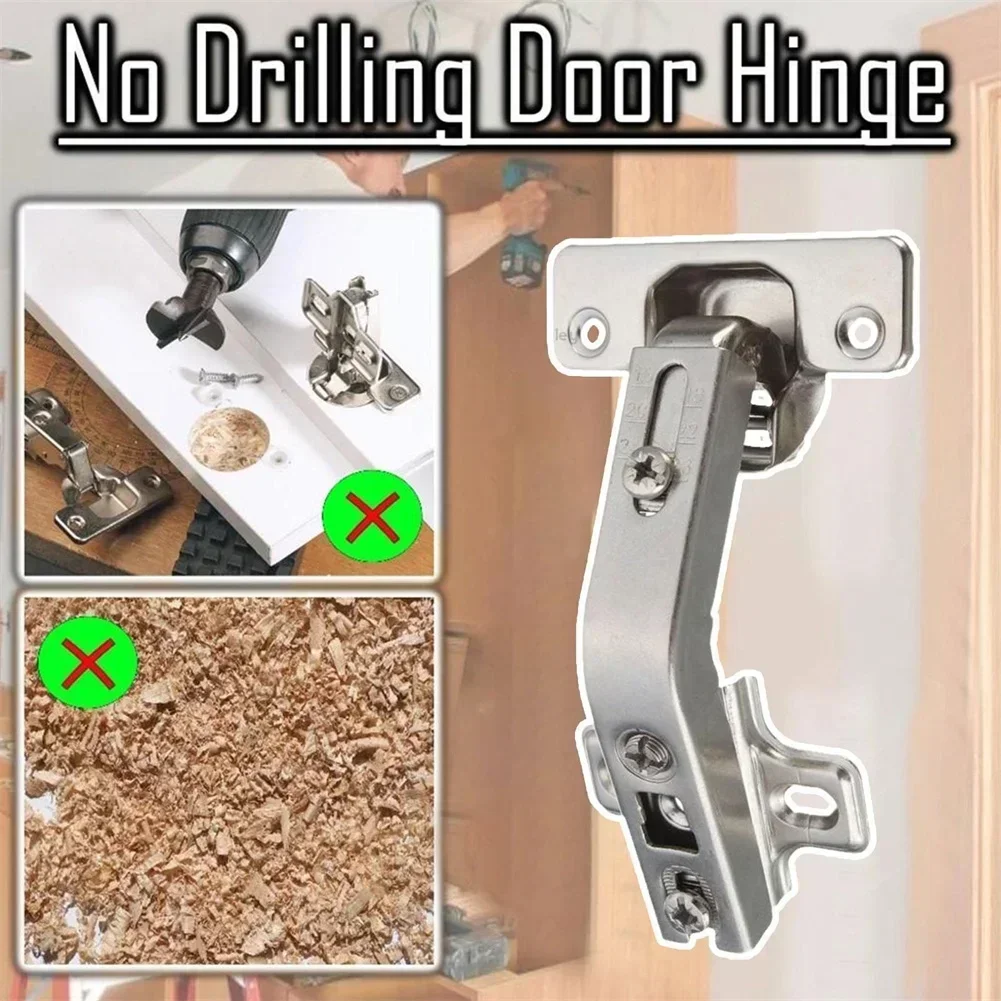 Corner Cabinet Door Hinges Kitchen Cupboard Combination 135 Degree With Screws Furniture Soft Close Door Hardware Accessories