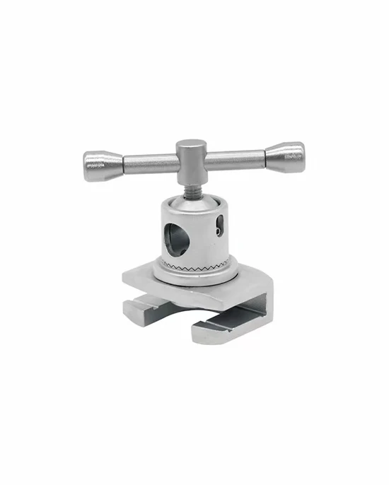

New enlarged fixator, operating bed, leg rest, locking device, long slider, universal adjustable socket, all stainless steel