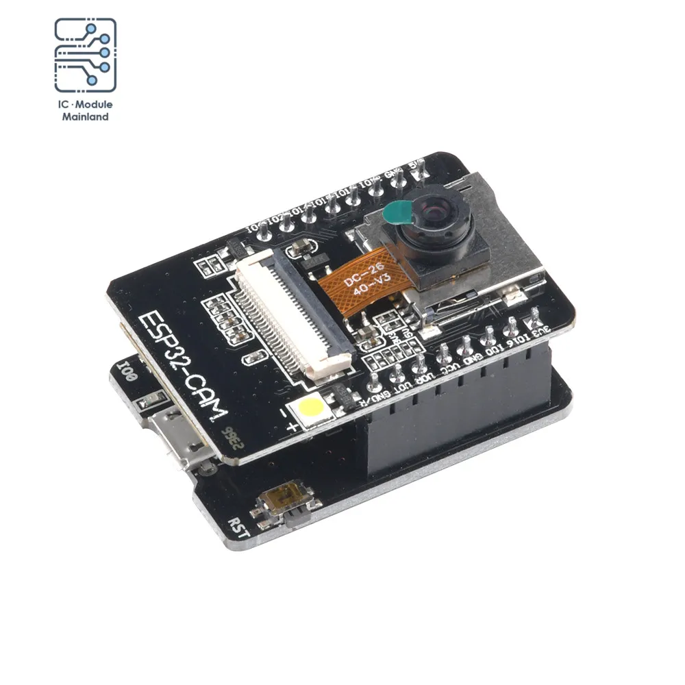 ESP32-CAM ESP32-CAM-MB MICRO USB ESP32 Serial to WiFi ESP32 CAM Development Board CH340 CH340G 5V Bluetooth+OV2640 Camera