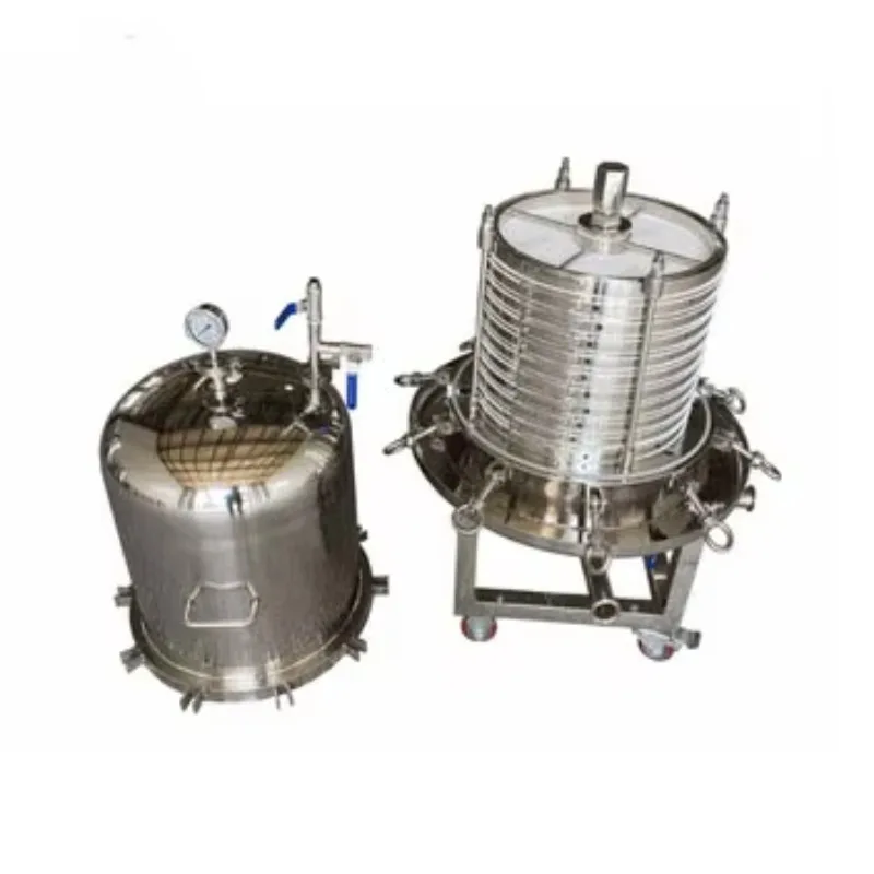 Precision Microscopic Membrane Filter Filter Activated Carbon Suspended Sediment Fully Enclosed Plate and Frame Filter