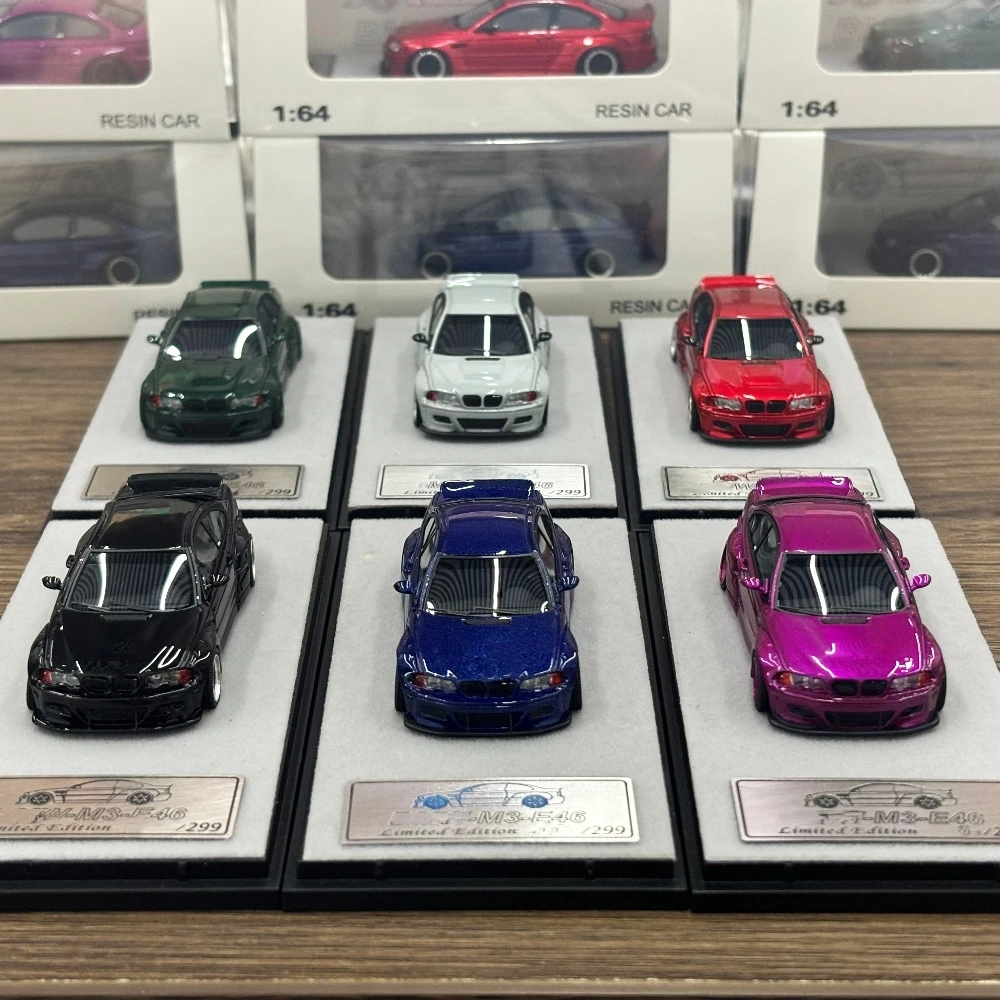 

Модель автомобиля из смолы QIDIAN 1:64 M3 E46