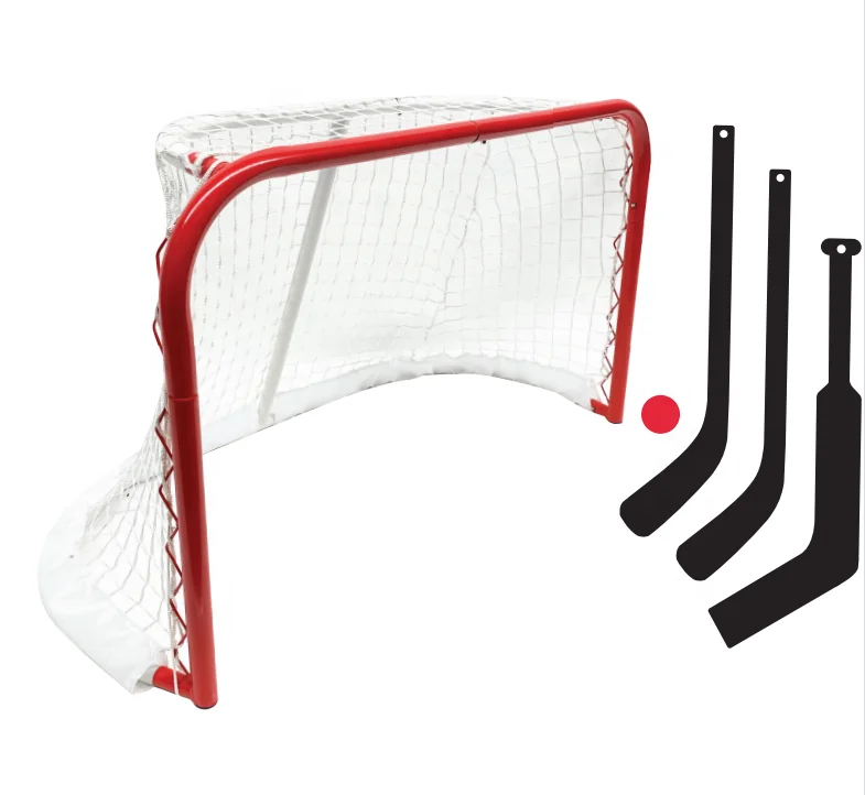 Customized Outdoor Practice Hockey Goal Iron Hockey Net for Kidspromote sales