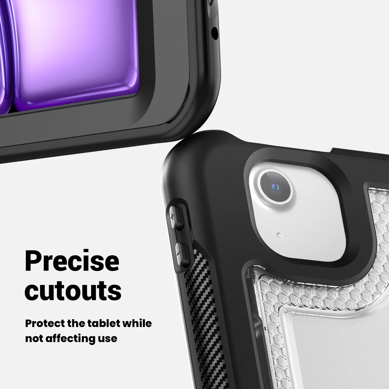 حافظة شديدة التحمل لجهاز iPad Air 13 2024 2025 M3 M2 مقاس 13 بوصة 360 ° حامل معصمه دوار غطاء لوحي مقاوم للصدمات مع فتحة قلم #2