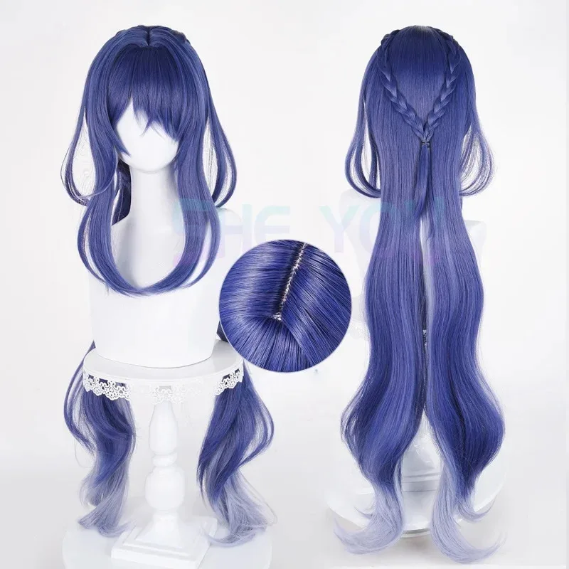 Lauma 100 см для женщин костюмы для косплея аниме парик термостойкие синтетические волосы Хэллоуин yi;4