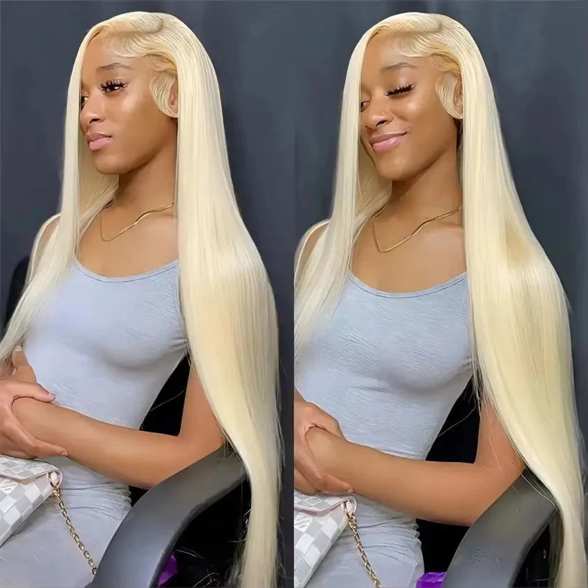 613 Hd Lace Frontal Wig 13x6 Blonde Lace Front Wig Human Hair 30 Inch 13x4 Honey Blond Bone Straight Human Hair Wigs For Women