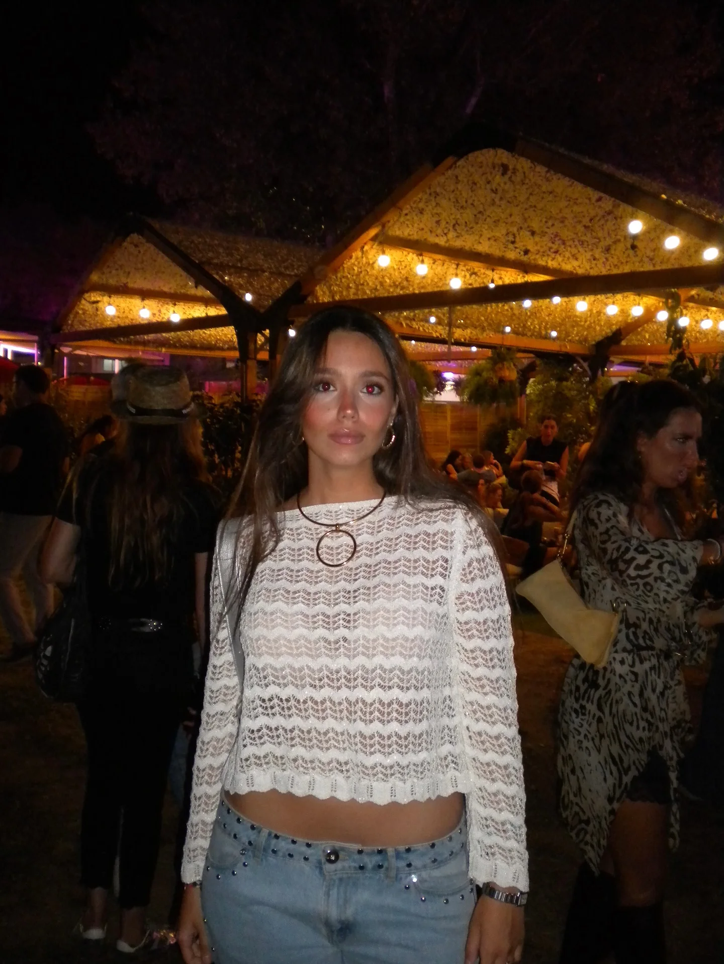 جينز عتيق مطبوع عليه نجوم وردية ملابس خروج فضفاضة من قماش الدنيم عالي الخصر جينز مستقيم Harajuku OOTD Y2k ملابس نسائية #3