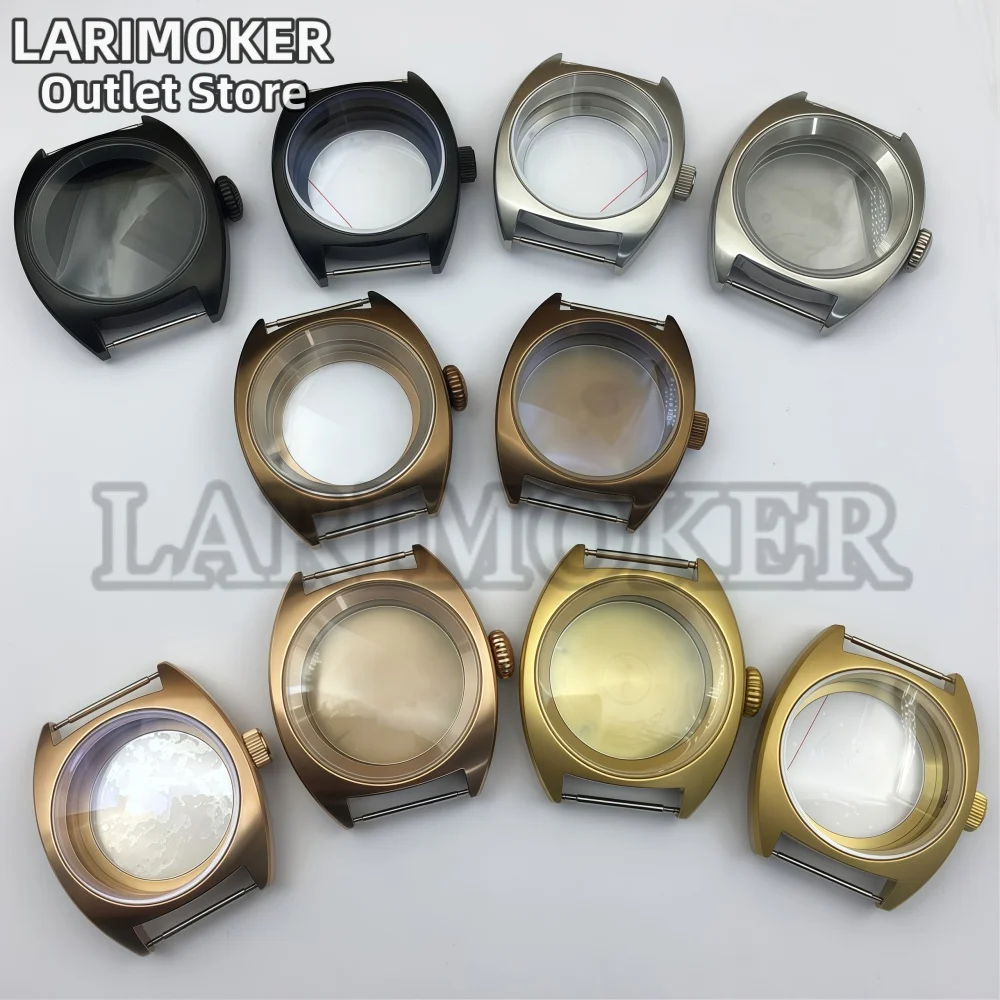 

LARIMOKER 36mm 39mm Sports Diving Watch Case Stainless Steel Domed Sapphire Crystal Compatible with NH35 NH36 ETA2824 PT5000