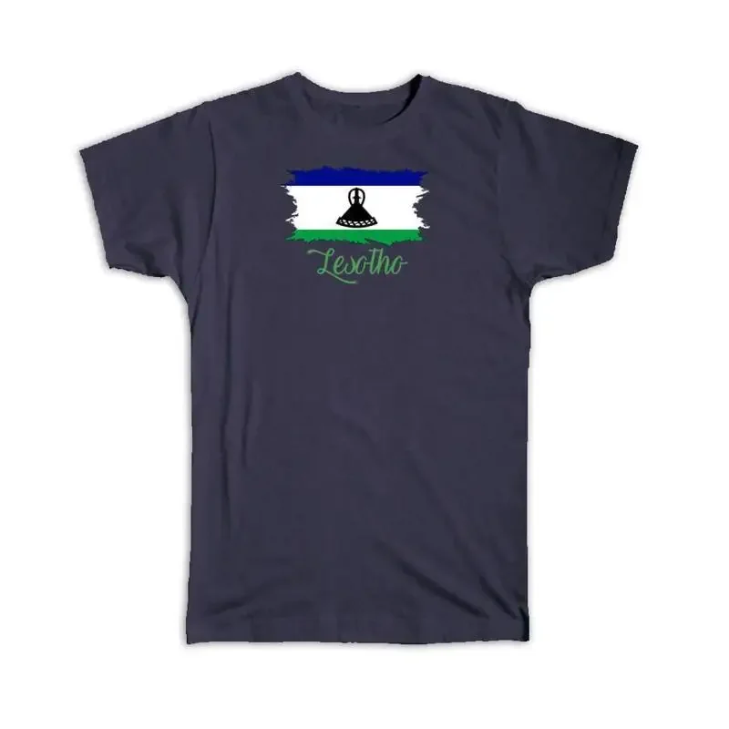 

Футболка Lesotho с флагом страны Expat