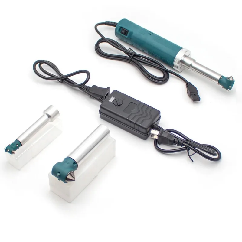 Handheld Electric Internal Chamfering Machine - 90° Angled Deburring Tool for Pipes, Flanges, Holes (3 Replaceable Heads )