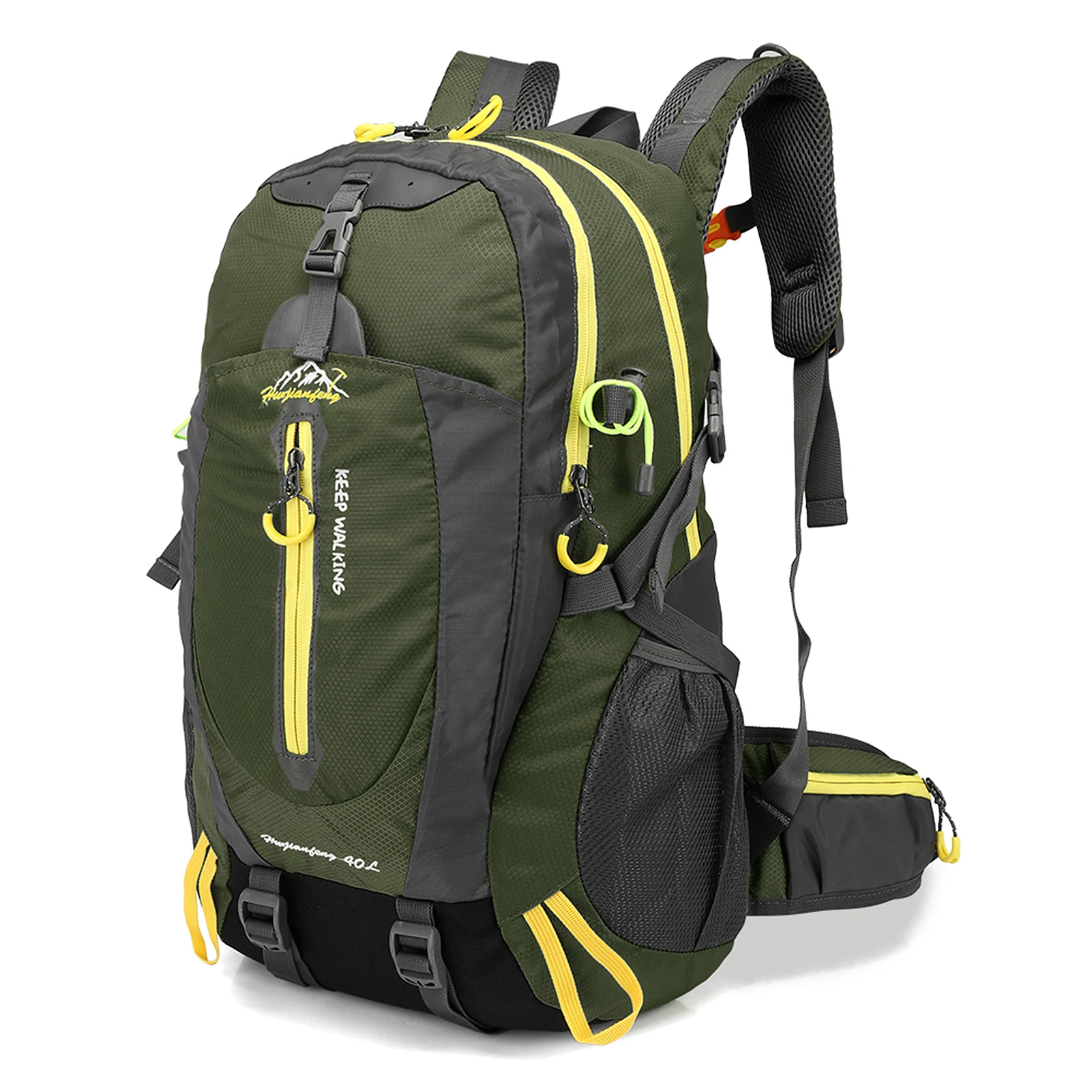 TOMSHOO 40l wasserfester Reise rucksack Camp Wanderung Laptop Daypack Trekking Kletter taschen für Männer Frauen 10
