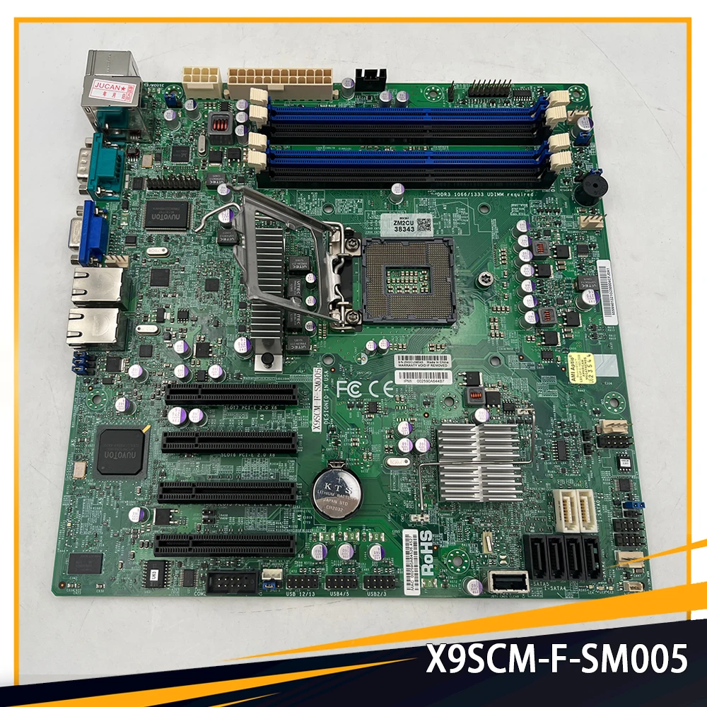 X9SCM-F-SM005 For Supermicro Medical Device Server Motherboard