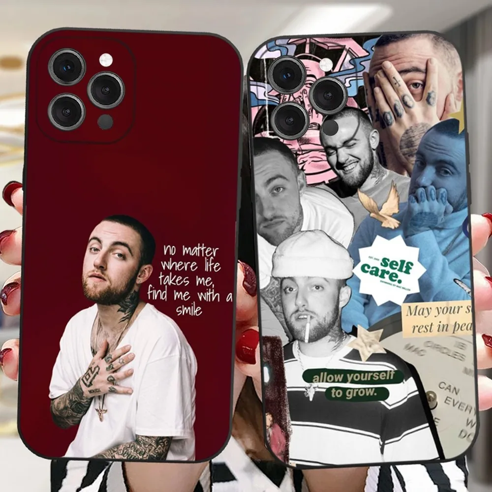 

M-MacS Swimming M-MillerS Phone Case For iPhone 16,15,14,13,12,11 Plus,Pro,Max,XR,XS,X,7,8 Plus,SE,Mini Silicone Soft