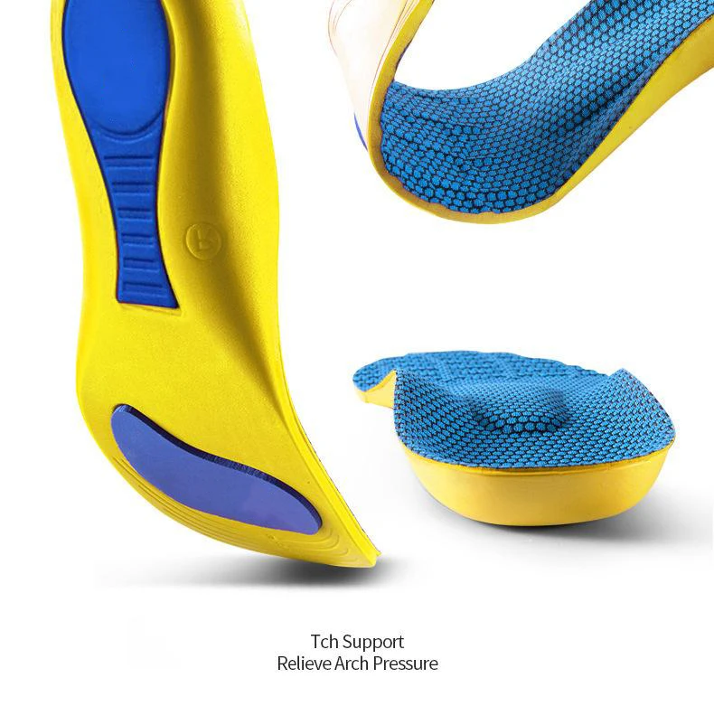 Fußgewölbe-Stütze, Sport-Einlegesohlen für Herren und Damen, orthopädische Einlegesohlen, stoßdämpfende und rutschfeste Schuhpolster, 2 Stück/4 Stück. – Detail 13