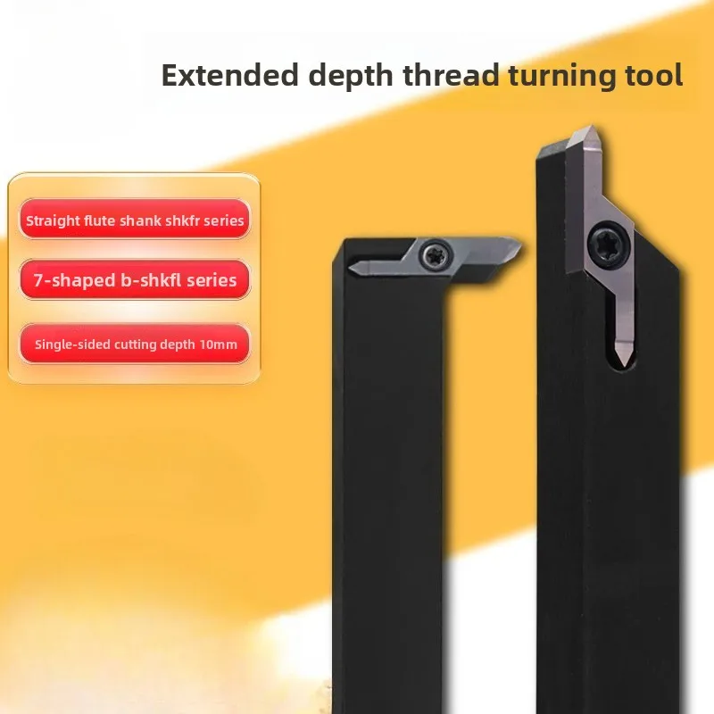

Extended Deep Relief External Threading Tool for Swiss Machine HKFF42R6001