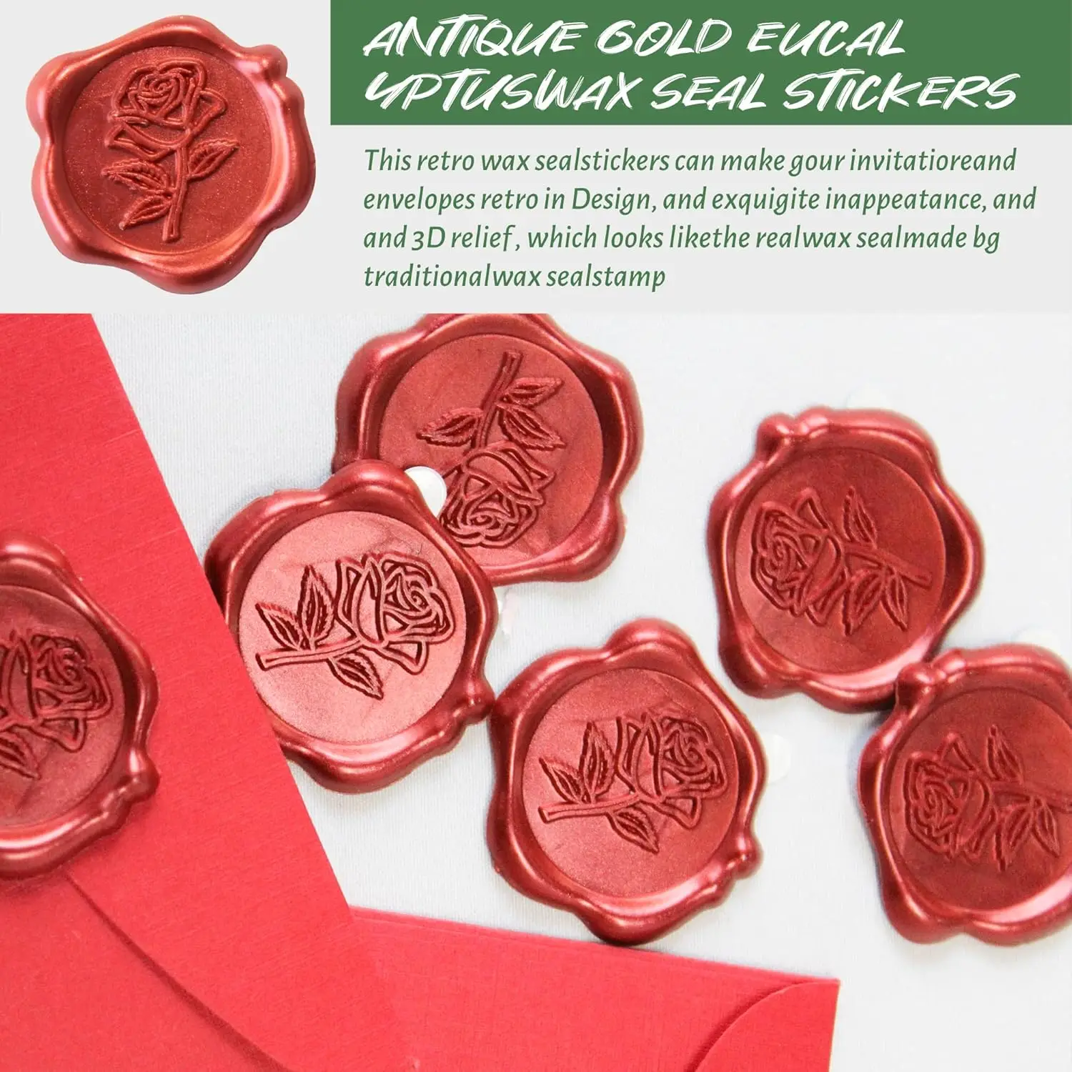 25Pcs Rose Pattern …