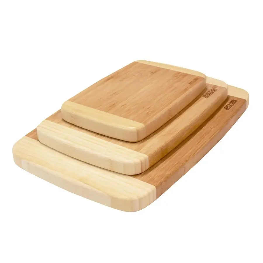 

Bamboo Cutting Board Set 3 Pack Small, Medium, and Large