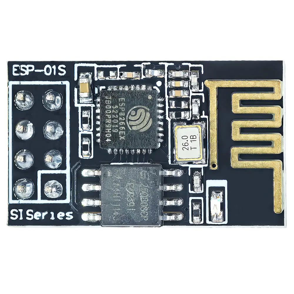 ESP-01S ESP01 Updated Wireless Transceiver Board Wifi Module ESP8266 Serial Wifi Module 3.3V for Arduino Authenticity Guaranteed