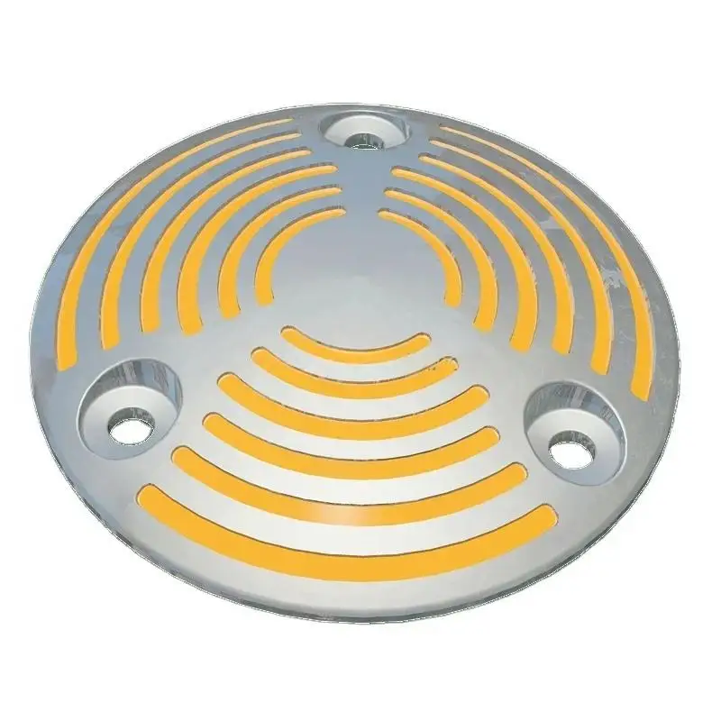 Heavy Duty Traffic Road Safety Buoys Street Warning Signs Reflective Aluminum Durable Speed Reducers Speed Bumps
