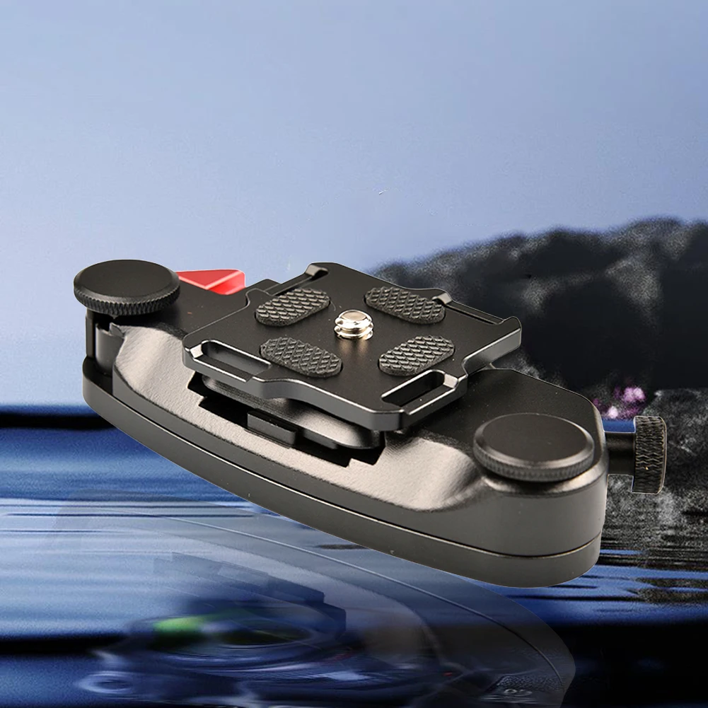 Быстросъемная пряжка для поясного ремня, зажимная пластина, быстросъемная подвесная пряжка, держатель для ремня рюкзака, зажим для камеры DSLR