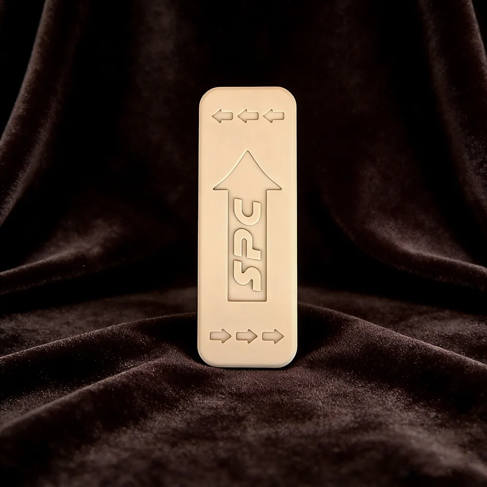 

SPC EDC Chewing Gum 2.0 PEEK Fidget Slider Mechanical Push Slider Fidget Toys For Adults Office Desk Anxiety Toys