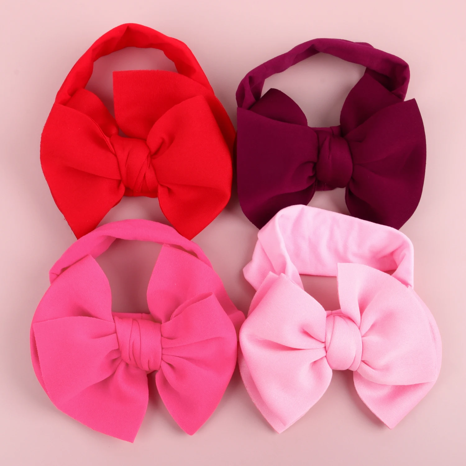 Baby Headbands Elastic Soft Newborn Hair Bows Headbands for Baby Girl Children Turban Infant Headband Hair Accessories