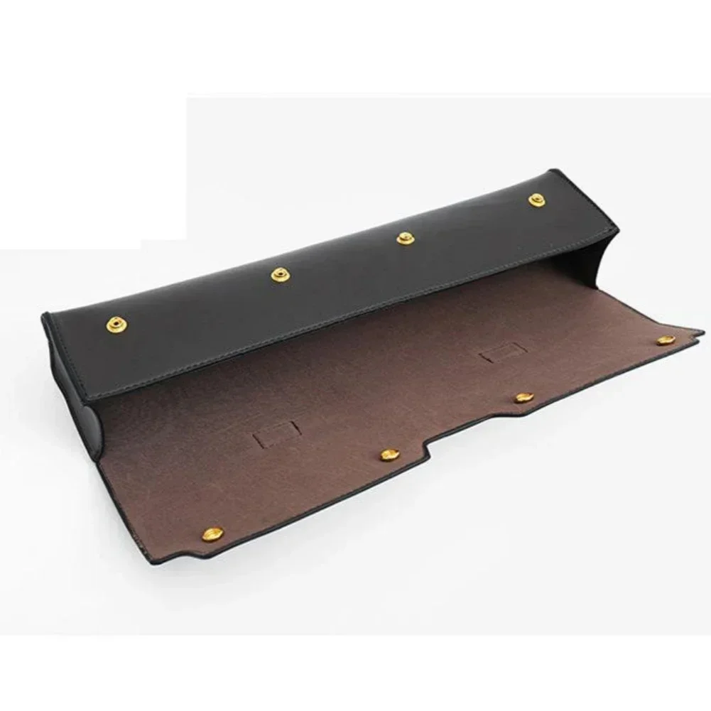 Portable Storage Case For 16 17 Holes Flute PU Leather Portable Flute Protective Wooden Box Musical Instrument Accessories image 5