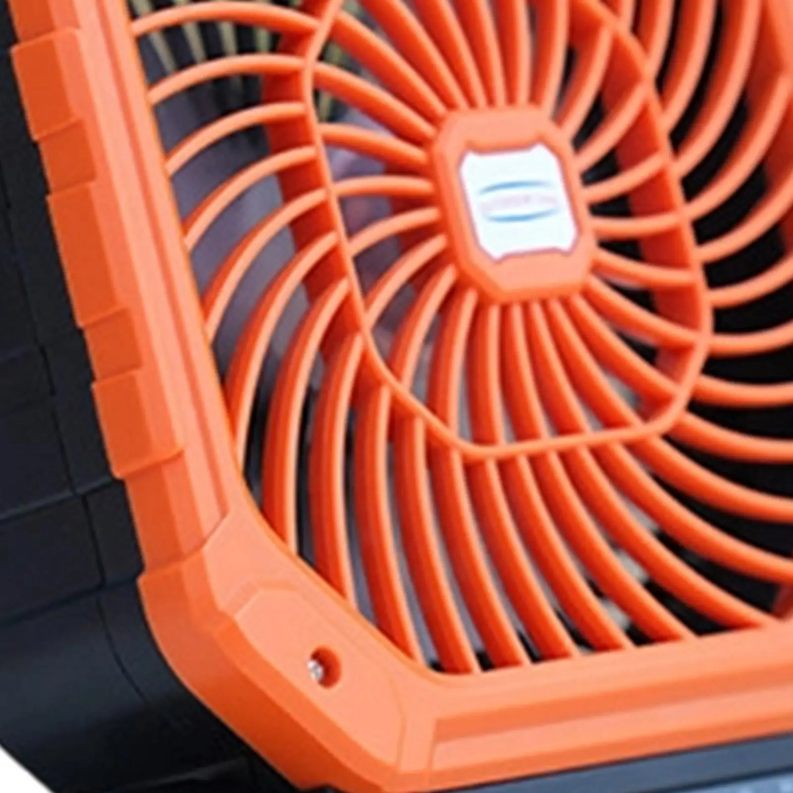 Solar Fans For Outside With Timer 4-Speed LED Light Summer Accessories Cordless Rechargeable Cooling Fan For Home Office Gym