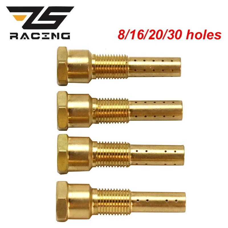 ZS Racing 1 PC Nozzle Needle Atomizing Tube Nozzle Jet Holder For PWK Keihin Carburetor Main Nozzles