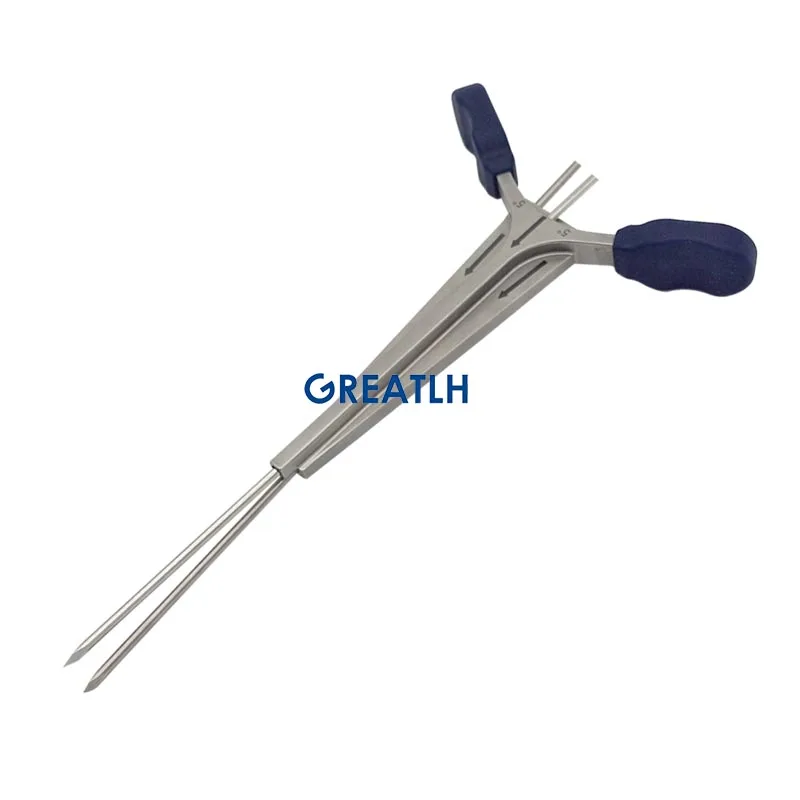 GREATLH Stainless Steel Angle Adjuster Guide for Trauma Surgical Reduction Instrument Pet Orthopedic Instrument Autoclavable pet