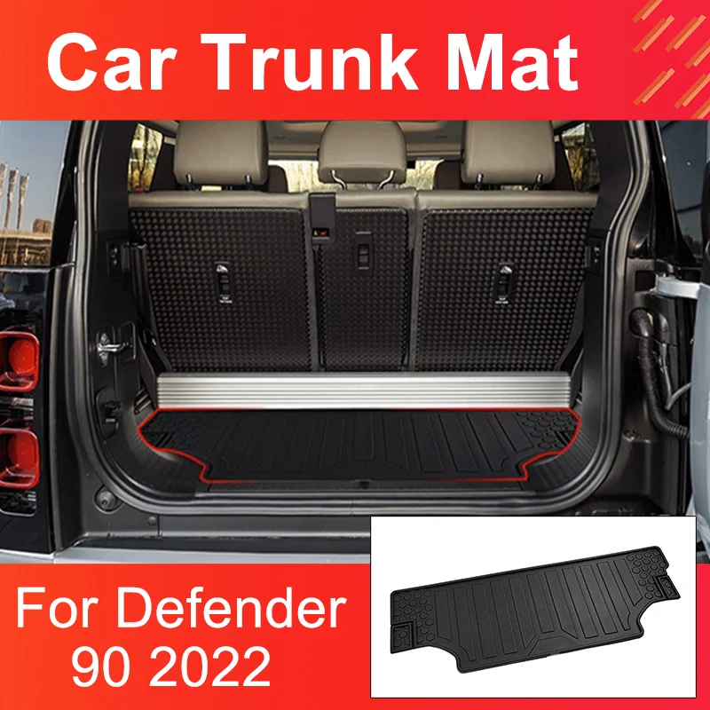 

Car Mat For Land Rover Defender 90 2020 to 2024 Trunk Mat Durable Floor Mats Waterproof thickening Pad Car Accessories