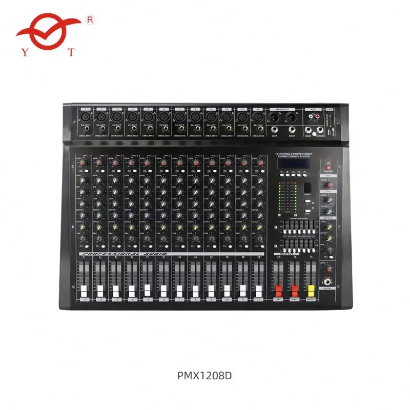 New 8 Chanals Usb Audio Digital Mixer Musical Instruments With Equalizer Dj Controlleraudio Console Pioneer