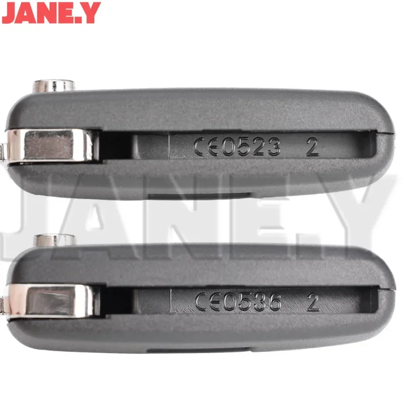 Smart Remote Key Case For Peugeot 207 307 308 407 607 807 for Citroen C2 C3 C4 C5 C6 2/3 Buttons Auto Flip Folding Car Key Shell