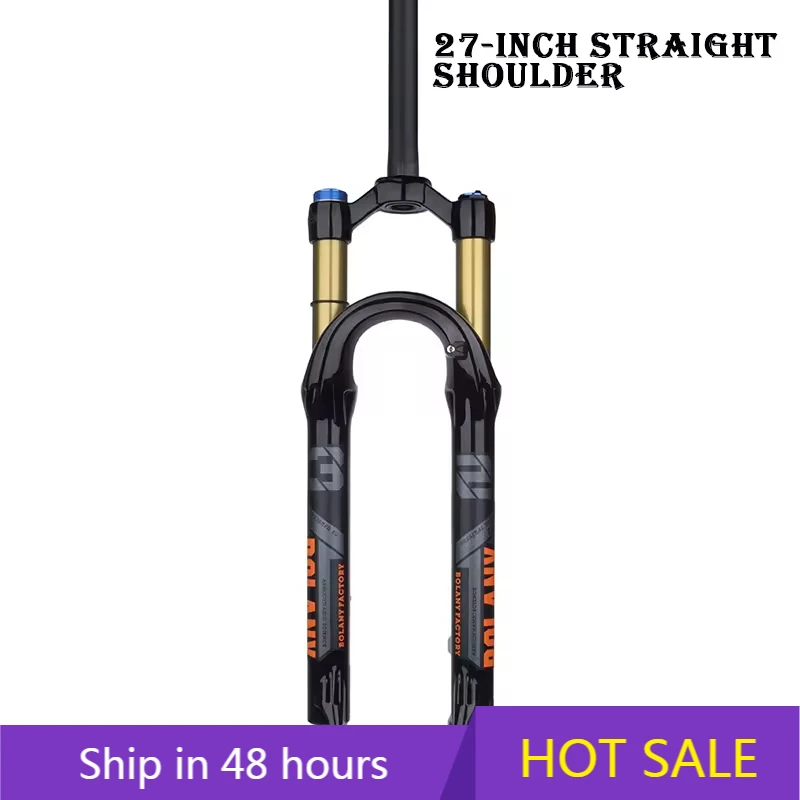 

POWER LEAP BOLANY 120mm Mountain Bike air Suspension Fork 27.5/29er QR Aluminum Alloy MTB Bicycle Front Fork
