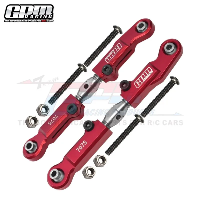 GPM CNC อลูมิเนียม 7075 + เหล็กด้านหลัง Camber Links สําหรับ ARRMA Limitless 1/7 V2 Infraction 6S 1/8 TYPHON 6S V5
