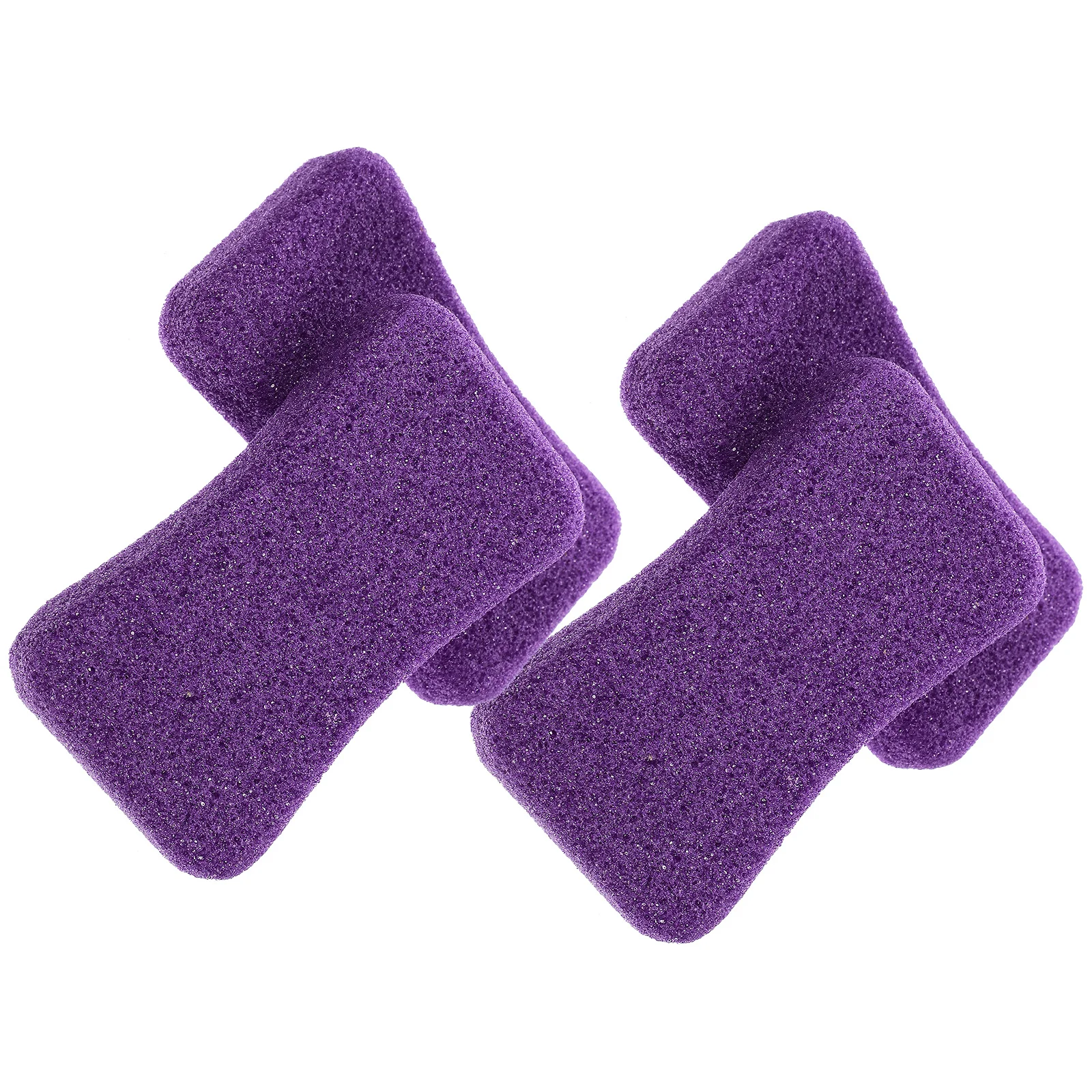 4 pezzi di pietra pomice per piedi rimozione calli strumento esfoliante kit pedicure professionale pedicure pedicure piedi durevole e di lunga durata