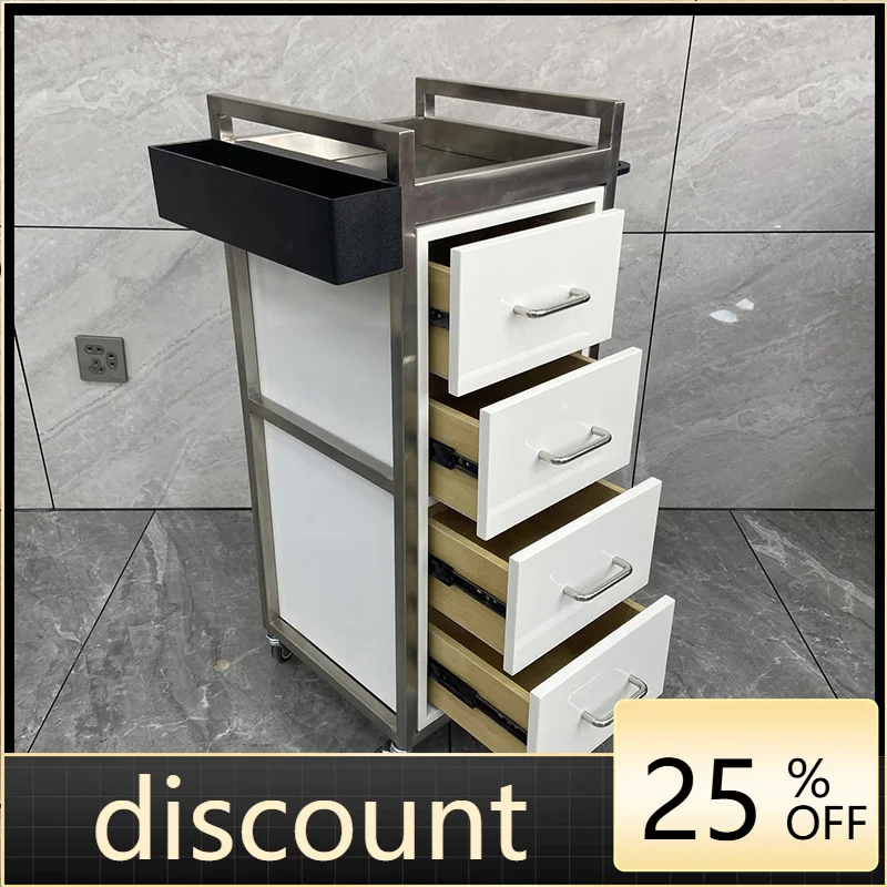 

LMM stainless steel hairdresser tool cabinet hairdresser storage cabinet hair salon special