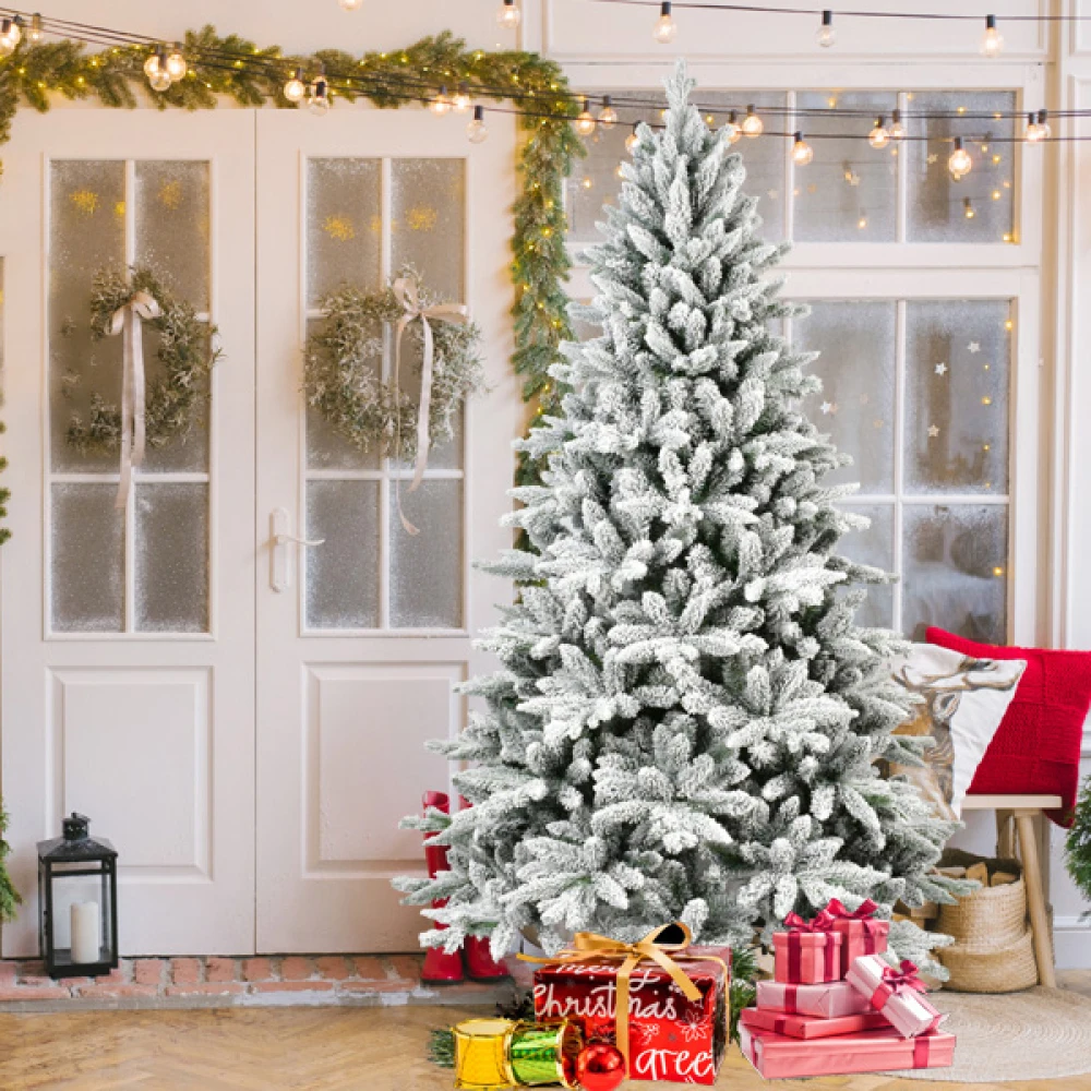 Arbre de Noël Artificiel en PVC, Décoration de ixet d'Événement, Indispensable pour la Maison, 6 Pièces