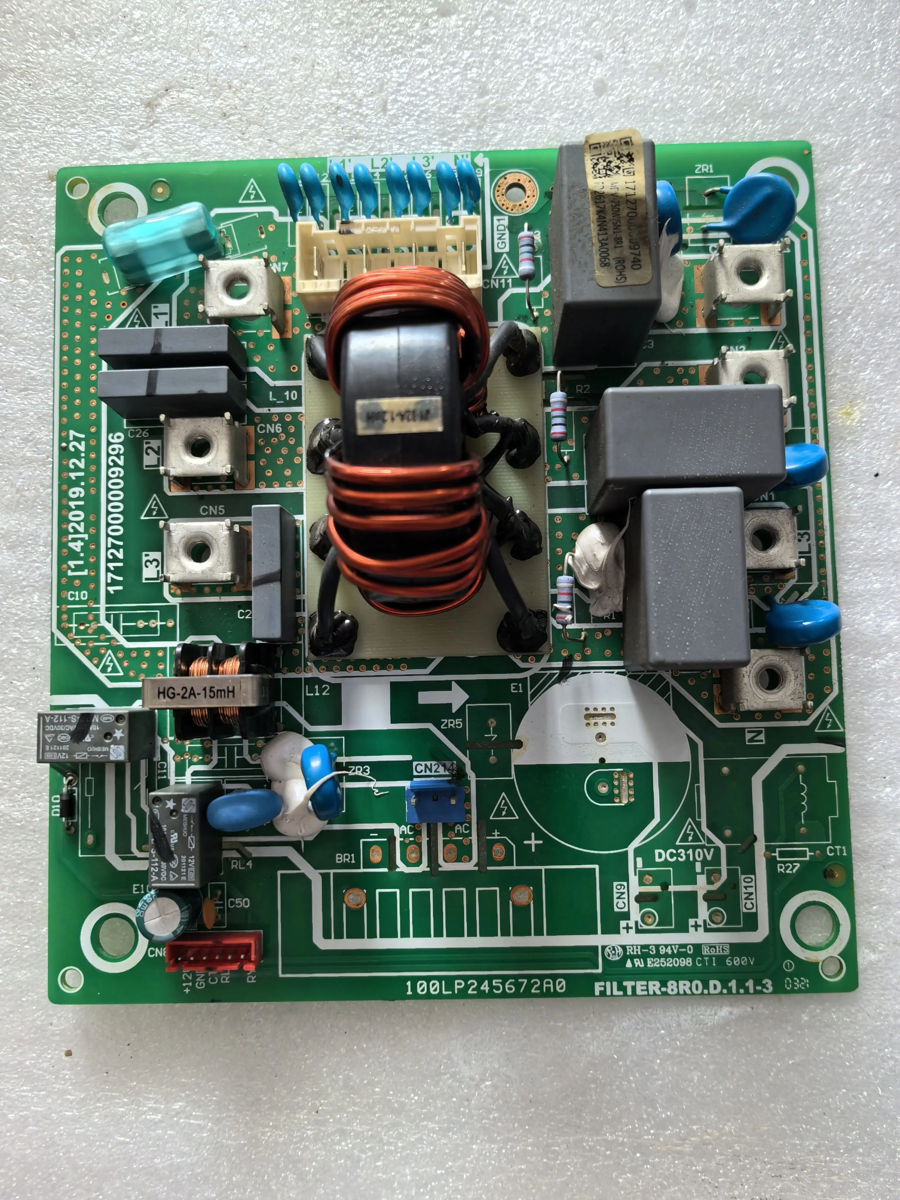 FILTER-8R0.D.1.1-3 1712700009740.17127000009296 test ok circuit board motherboard