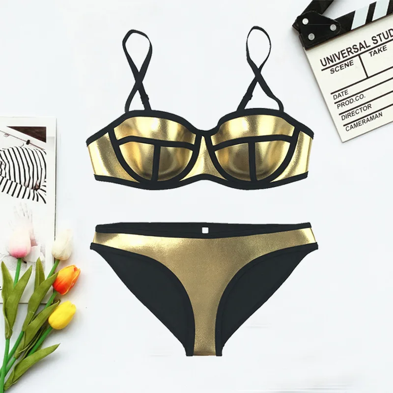 Women large size lingerie with underpants suit beach ladies bra underwear sets push up bralette