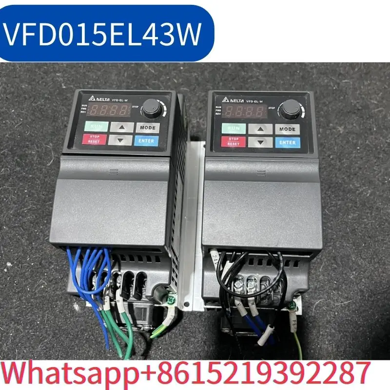 

second-hand Inverter VFD015EL43W 1.5KW 380V tested ok