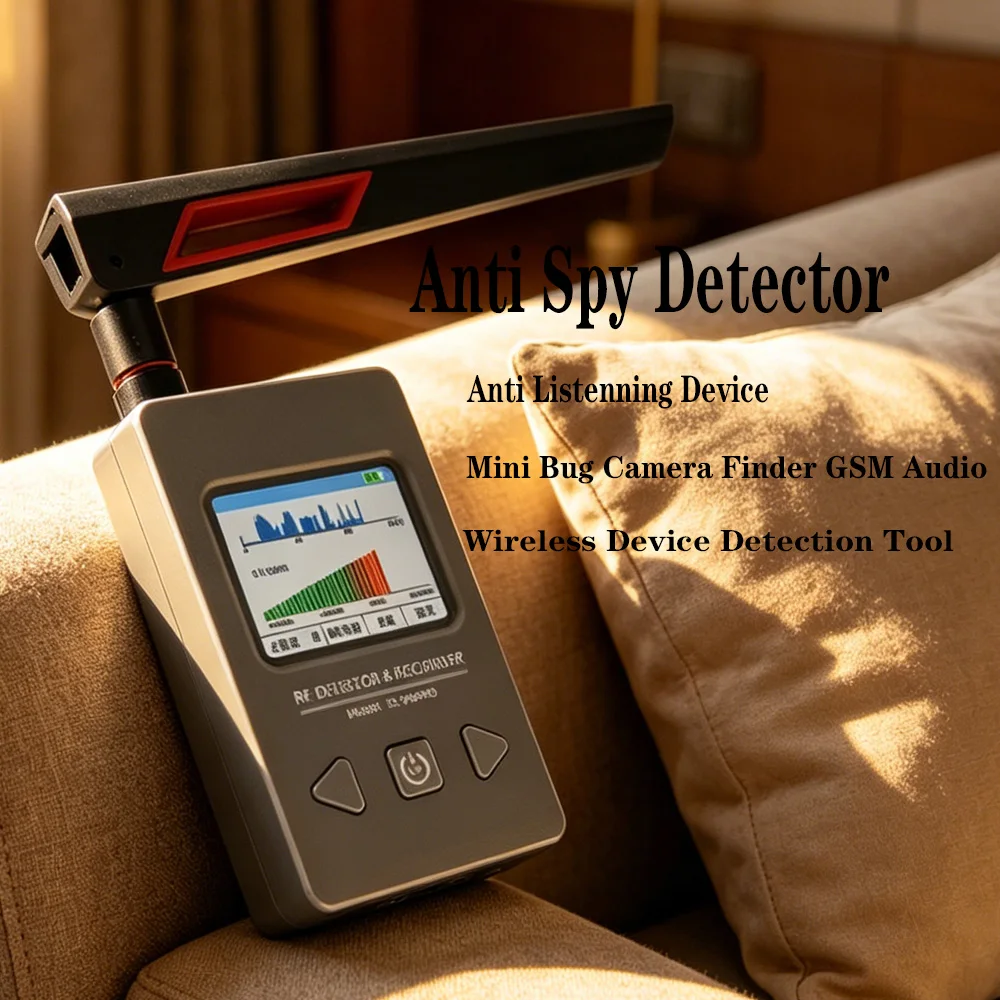 Anti Candid Camera Detector GPS Tracker Finder Mini Spy Hidden Camera GSM Signal Spy Devices Scanner spy equipment Detector GPS